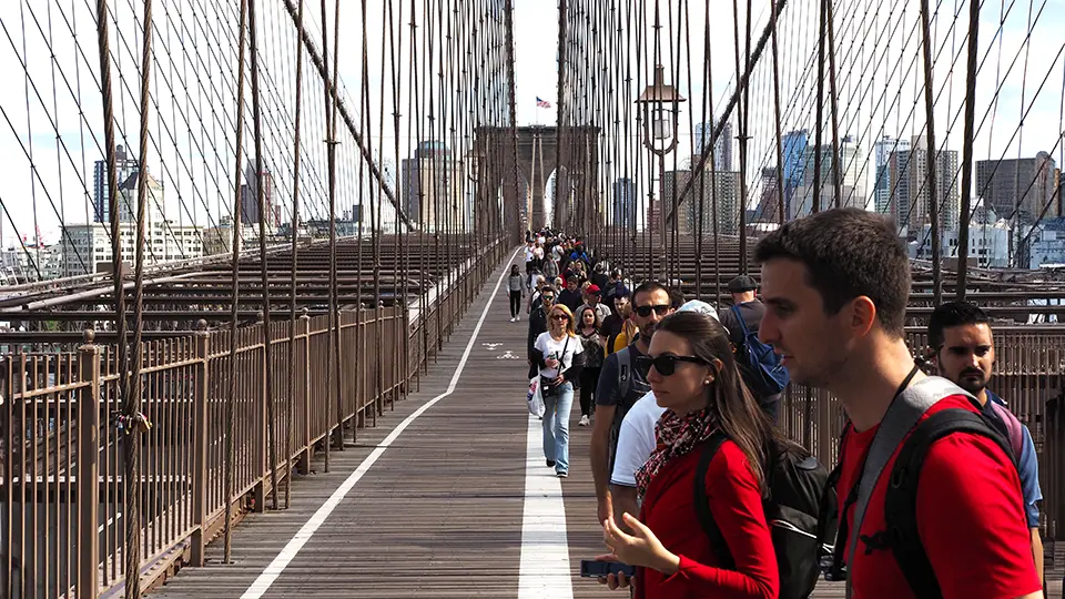 Brooklyn Bridge in New York