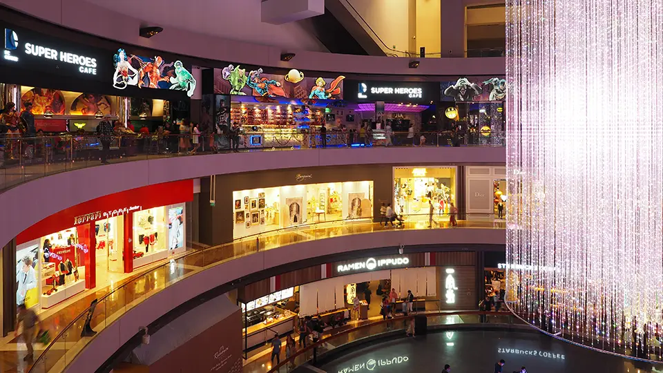 Department stores and shopping malls in Singapore