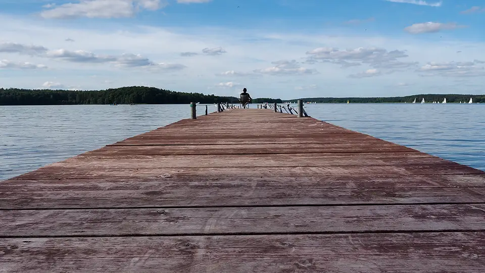 Charzykowy in Poland lage bridge