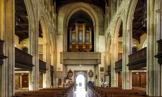 Great St Mary’s Church, Cambridge, and the Tower Viewpoint