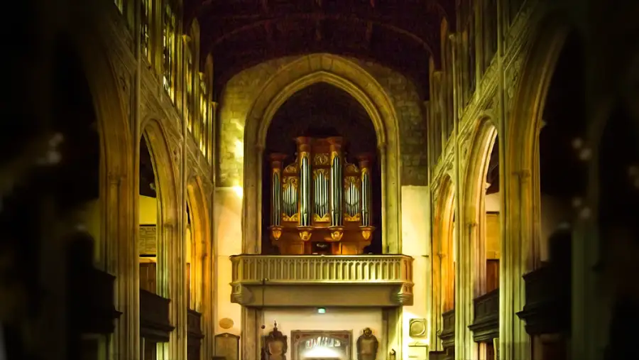Organ from church Great st. Mary in Cambridge