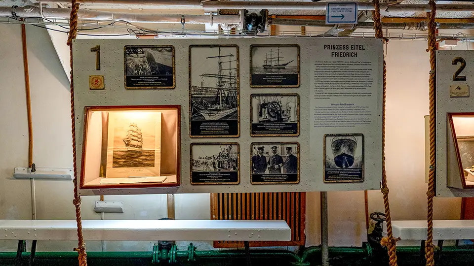 Dar Pomorza museum ship in Gdynia