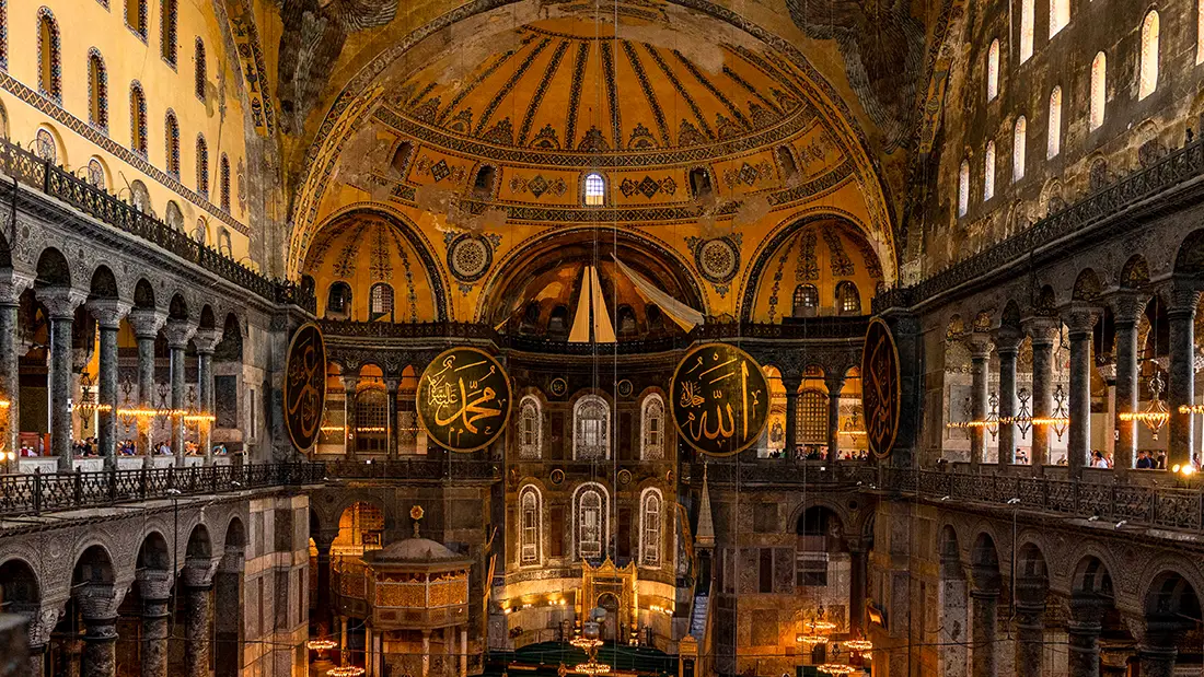 Hagia Sophia in Istanbul, the Church of the Wisdom of God