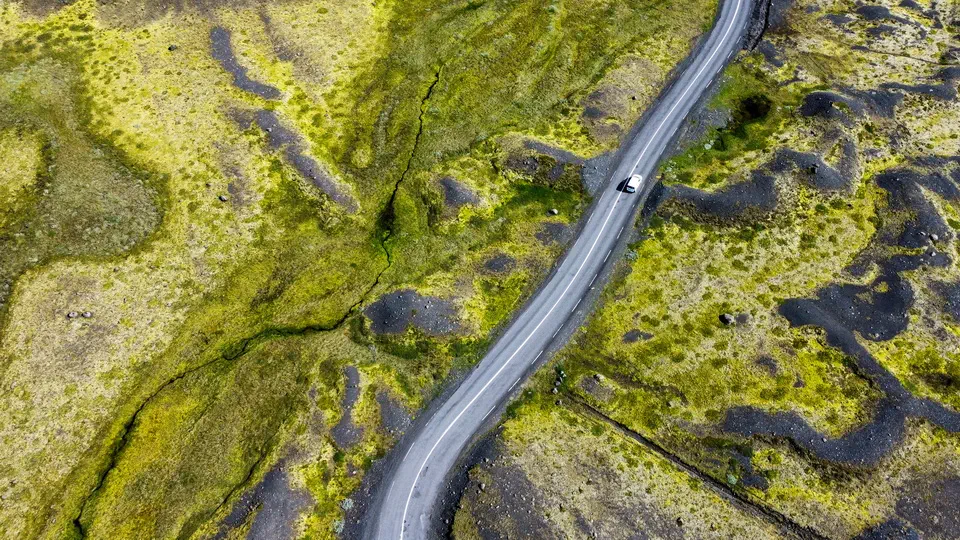 Iceland and the view from the drone