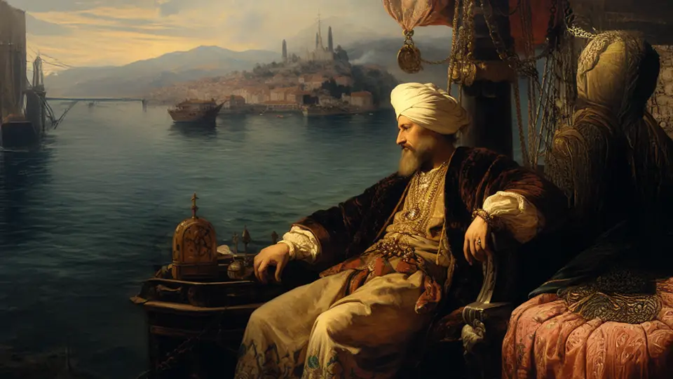 Old painting Turkiye AI