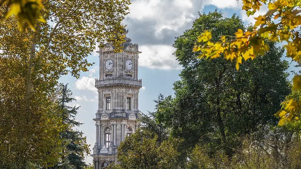Dolmabahce Clock Tower Istanbul