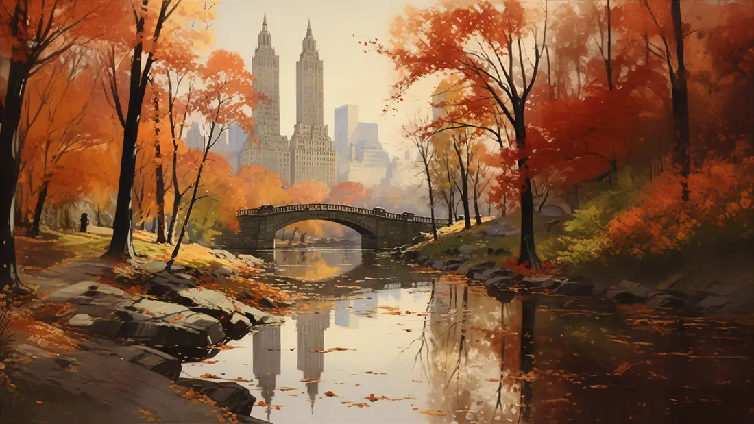 Central Park in Manhattan, the green heart of New York City