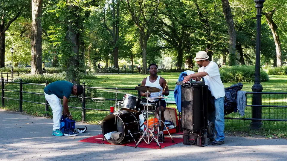 Central Park in New York music band