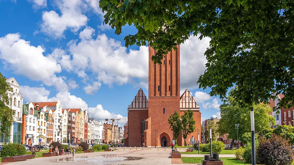 Museum in Elblag, observation tower