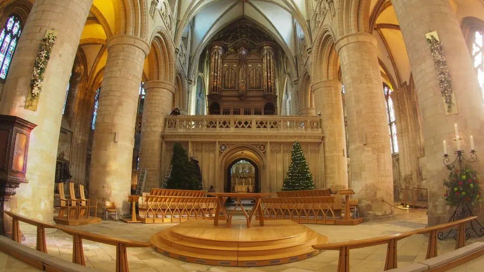 Gloucester Cathedral interior