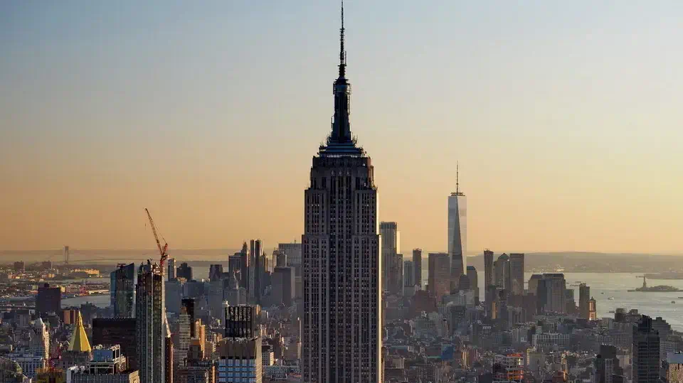 Empire State Building in New York USA