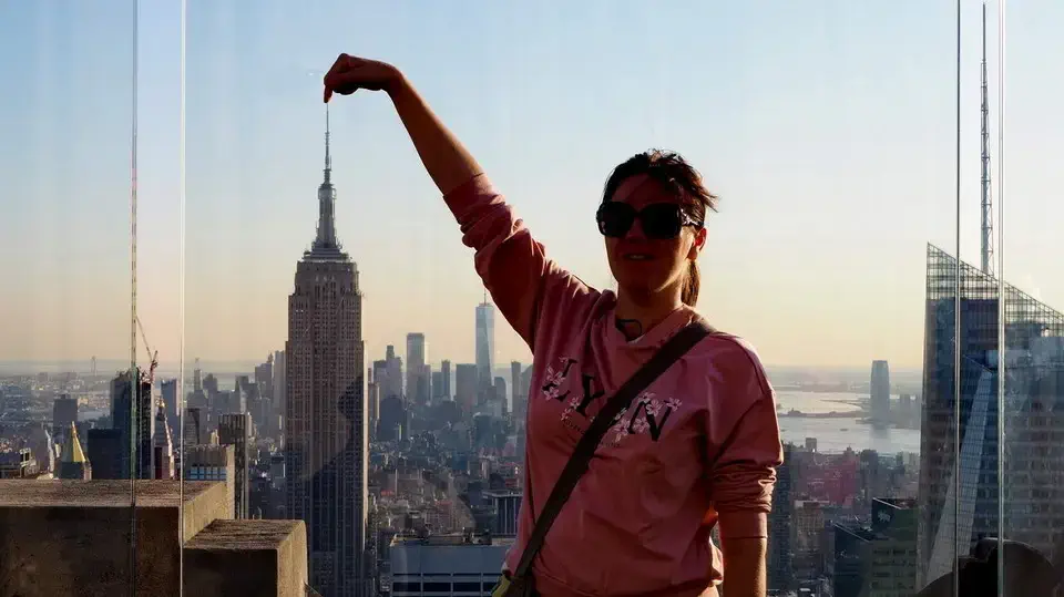 Empire State Building in New York USA
