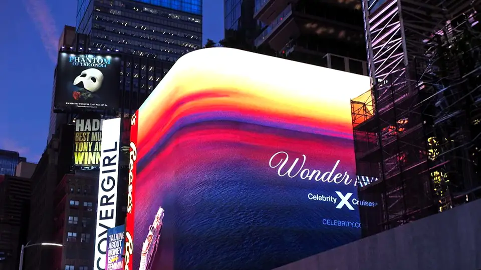 Time Square and Broadway in New York
