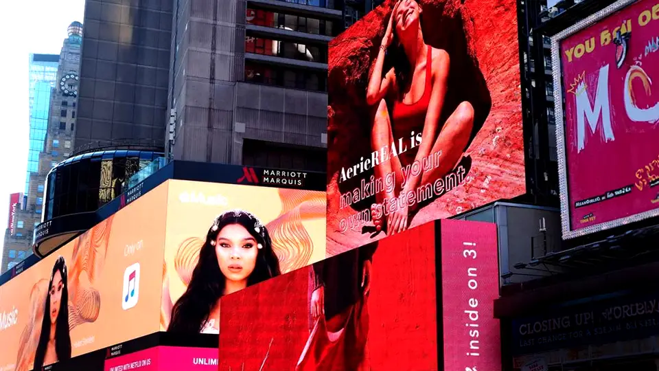 Time Square and Broadway in New York