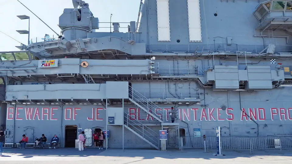 Intrepid Aircraft Carrier at the Sea-Air-Space Museum