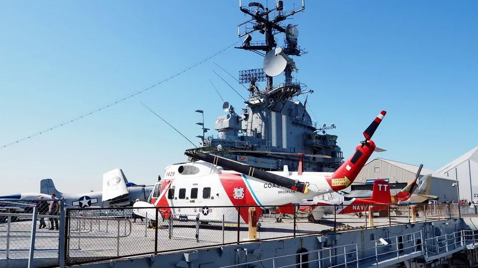 Intrepid Aircraft Carrier at the Sea-Air-Space Museum