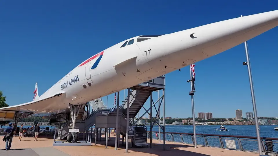 Intrepid Aircraft Carrier at the Sea-Air-Space