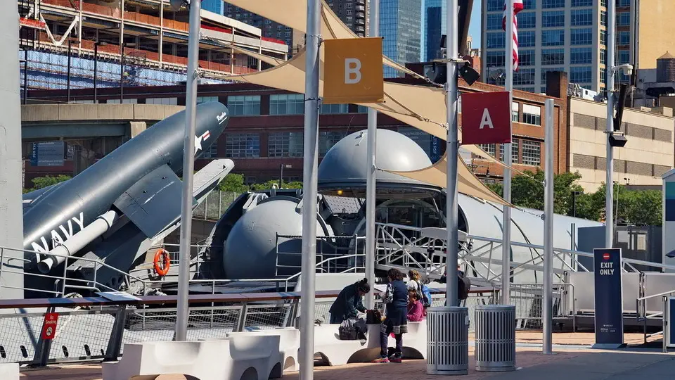 Intrepid Aircraft Carrier at the Sea-Air-Space