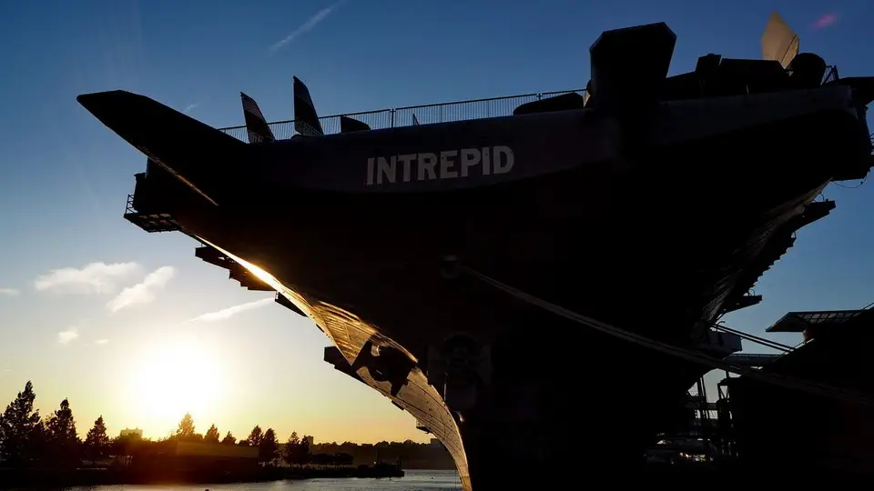 Intrepid Aircraft Carrier at the Sea-Air-Space Museum