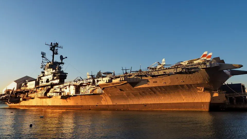 Intrepid Aircraft Carrier at the Sea-Air-Space Museum