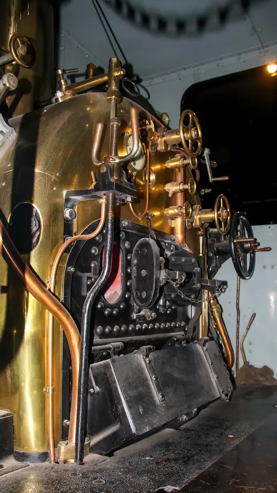 Cite du Train Museum in Mulhouse, France.