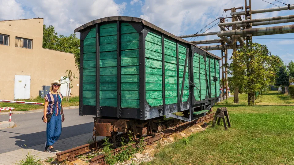 Sugar factory in Znin.