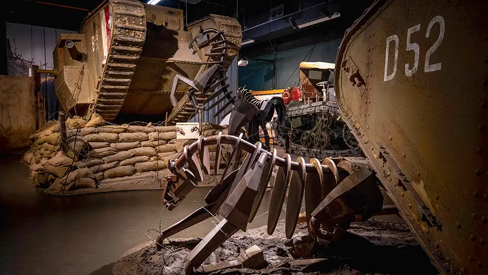 Tank Museum in Bovington.