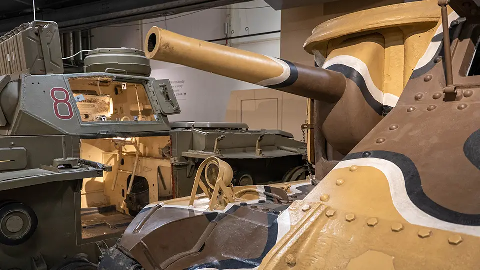 Tank Museum in Bovington.