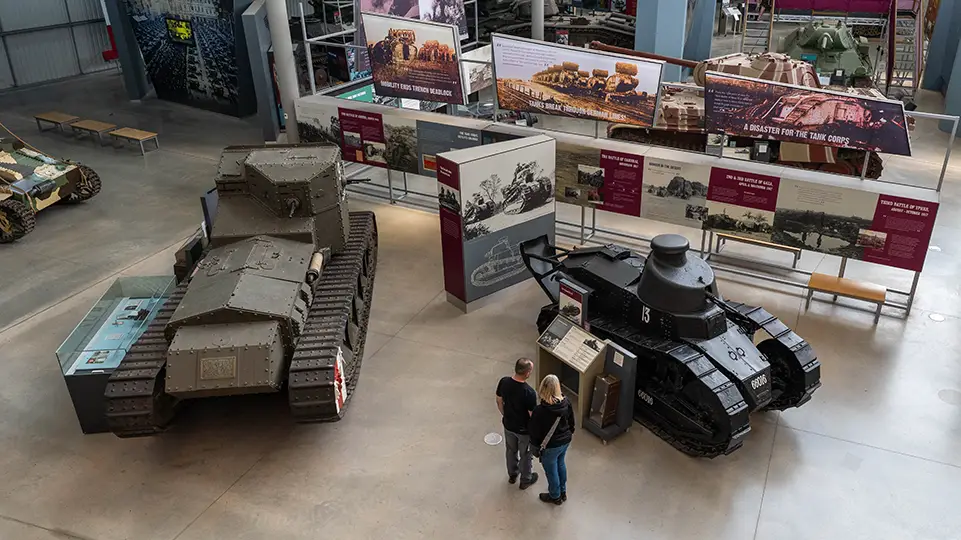 Tank Museum in Bovington.