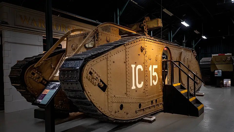 Tank Museum in Bovington.