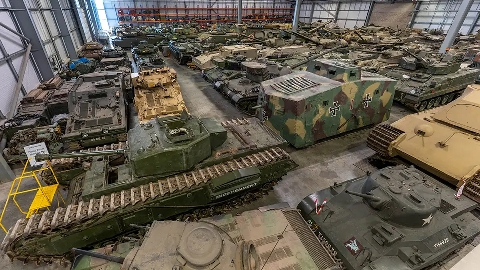 Tank Museum in Bovington.
