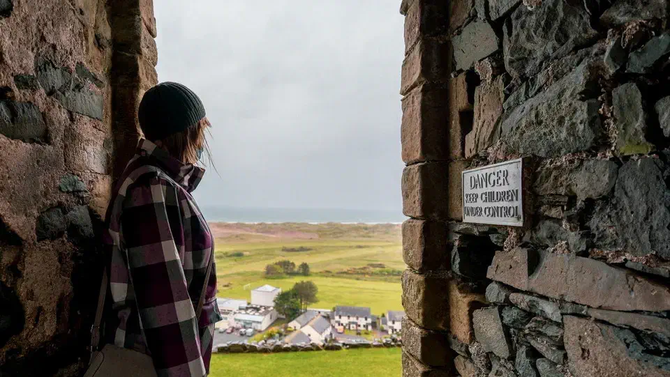 Harlech in Wales.