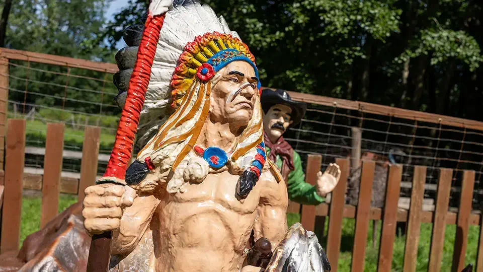 Kashubian Miniature Park in Poland.