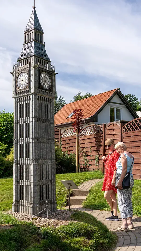Kashubian Miniature Park in Poland.