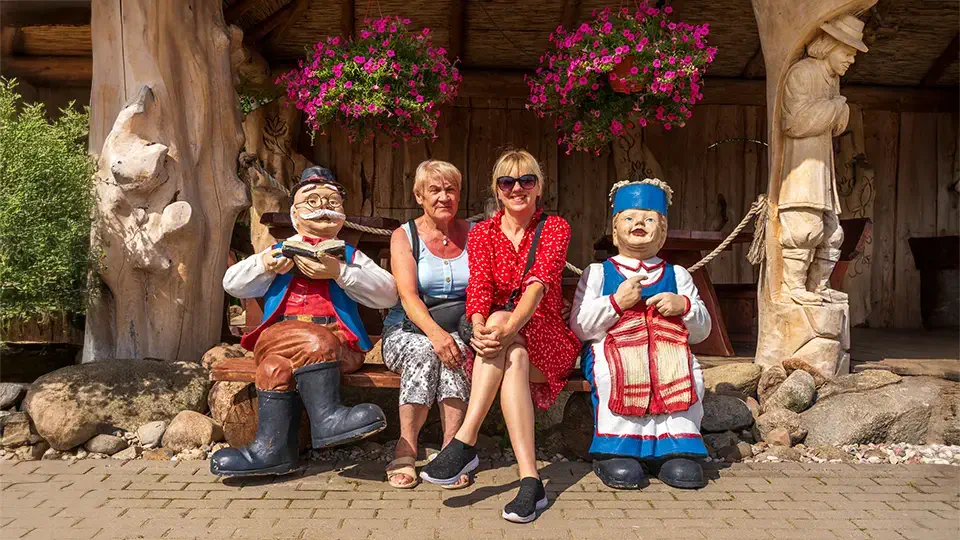 Kashubian Miniature Park in Poland.