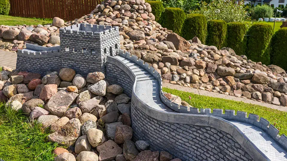 Kashubian Miniature Park in Poland.