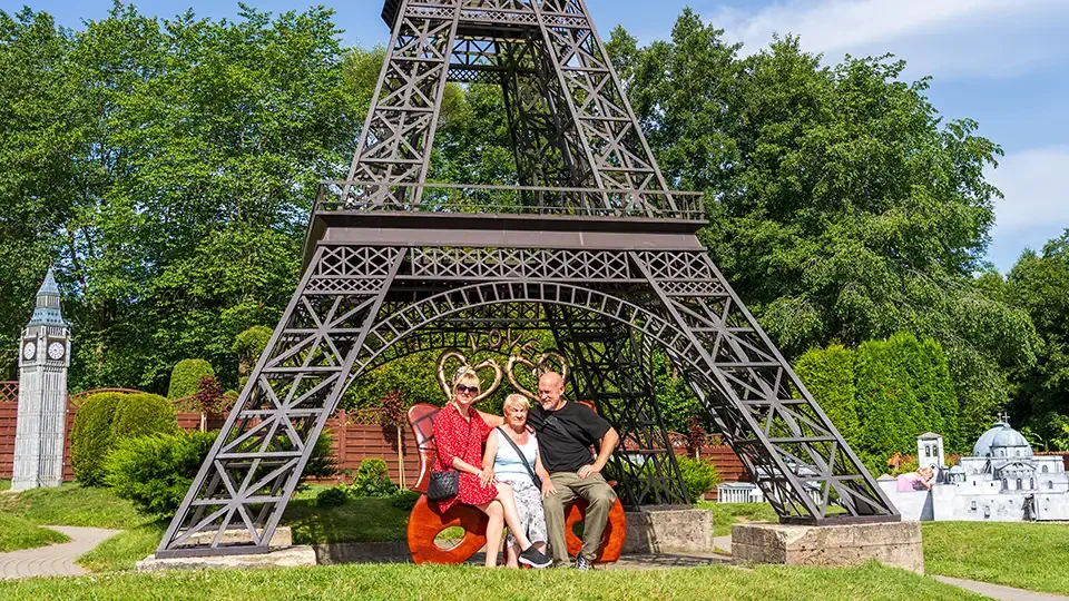 Kashubian Miniature Park in Poland.