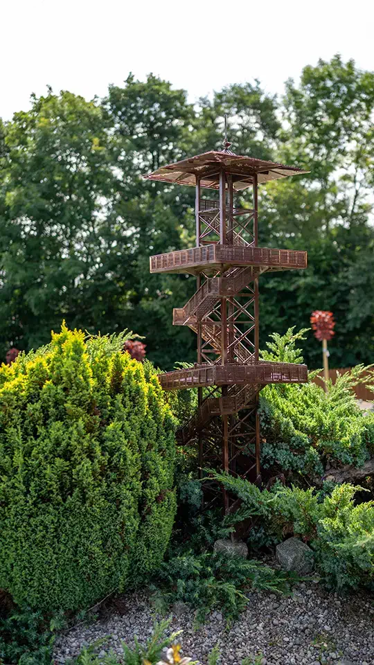 Kashubian Miniature Park in Poland.