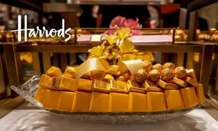 Harrods, the famous luxury department store in London