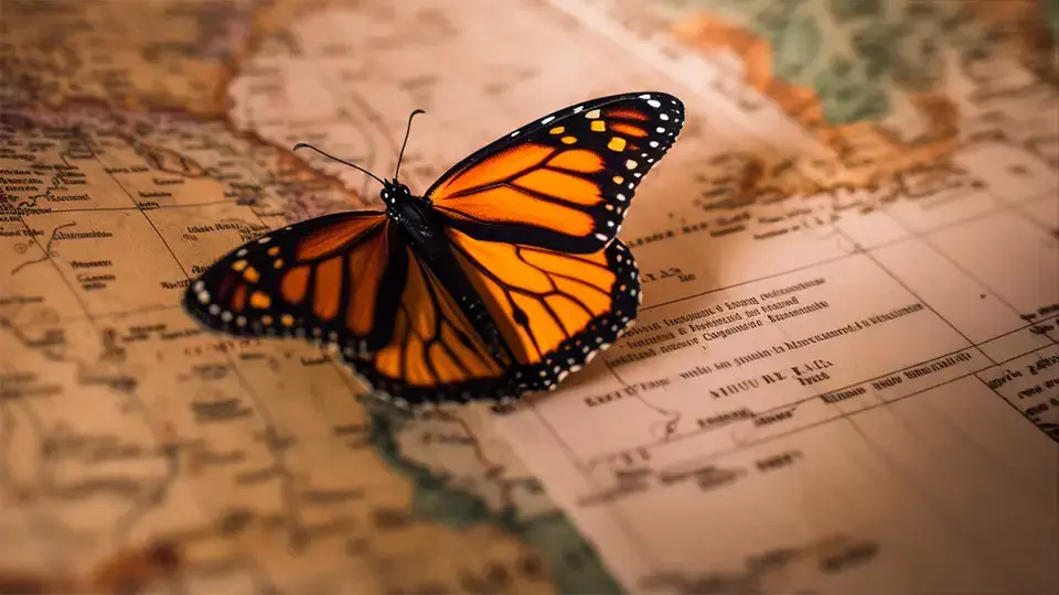 Interesting facts about butterflies AI.