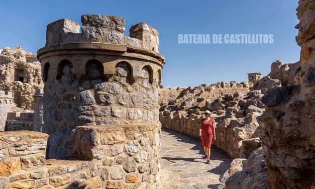 Bateria de Castillitos fortifications on the Costa Calida