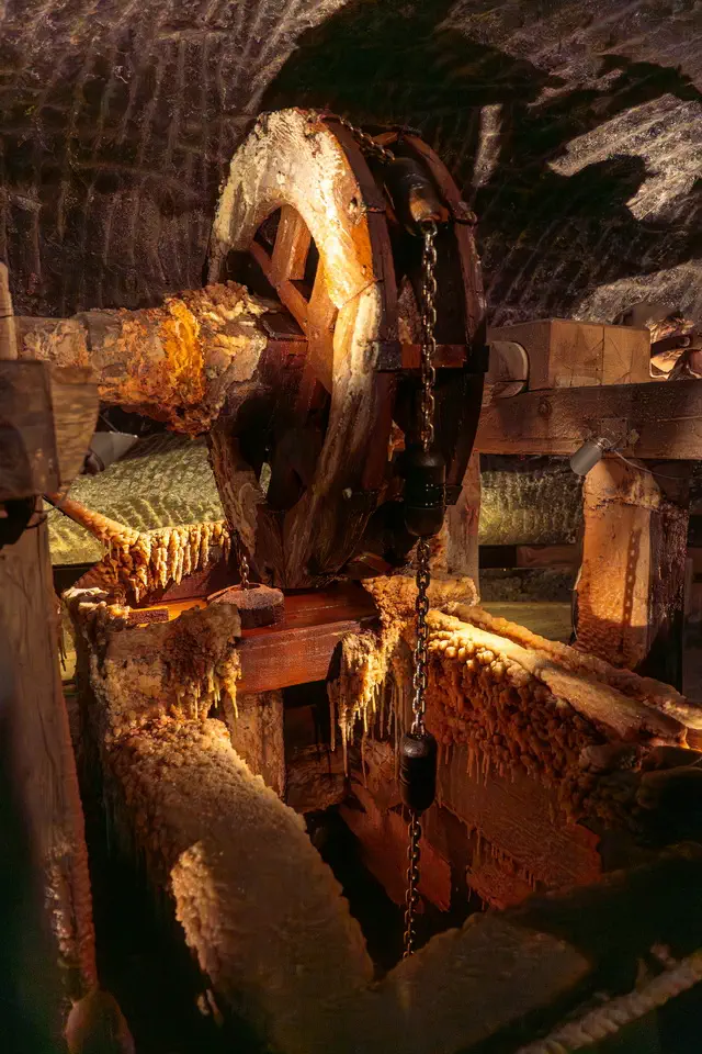 Wieliczka Salt Mine in Poland.