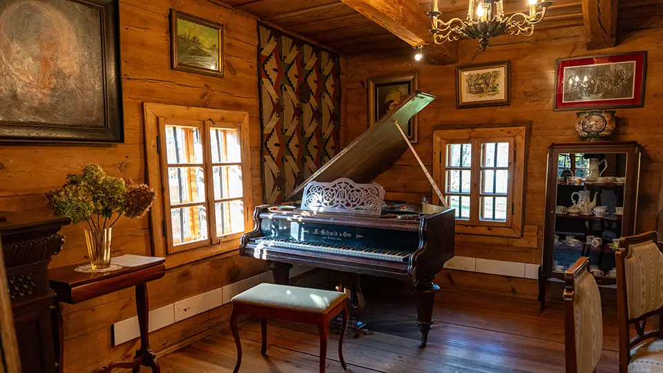 Zacisze Manor House in Miechow.