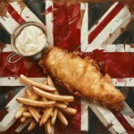 Fish and Chips, a popular British national dish