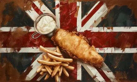 Fish and Chips, a popular British national dish