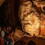 Kents Cavern beautiful caves in Torquay, West England