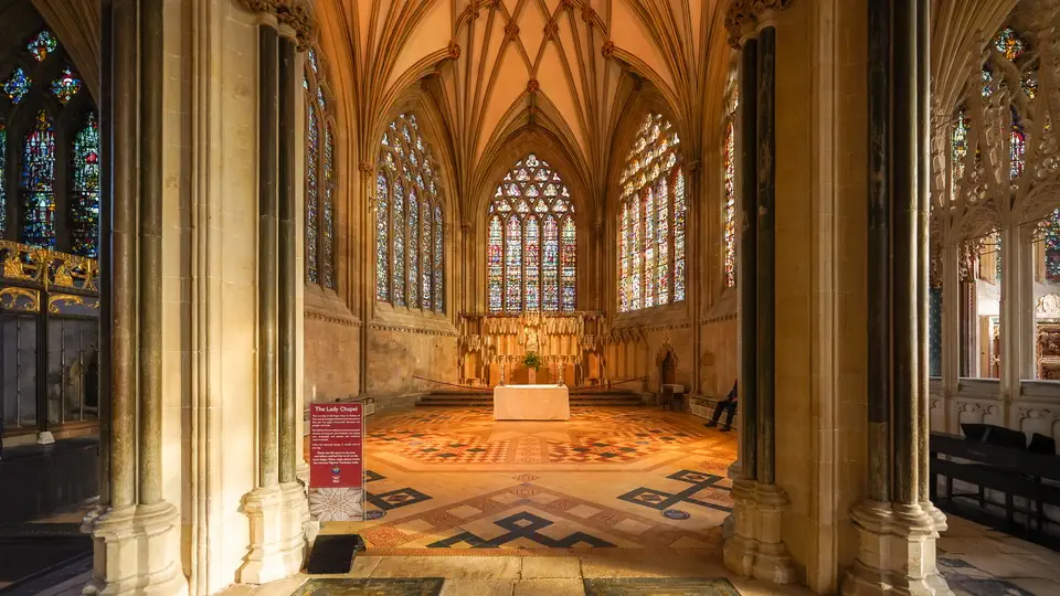 Wells Cathedral in England.
