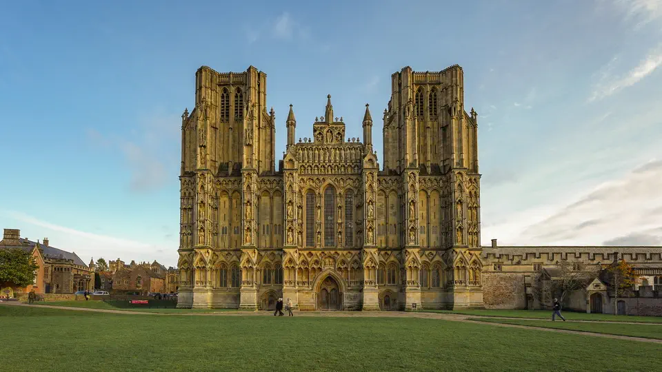 Wells Cathedral in England.