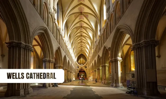 Wells Cathedral is a beautiful example of medieval architecture