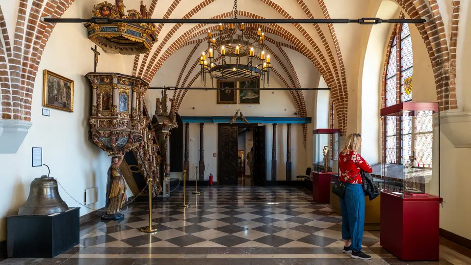 The Castle of the Pomeranian Dukes in Darłowo.